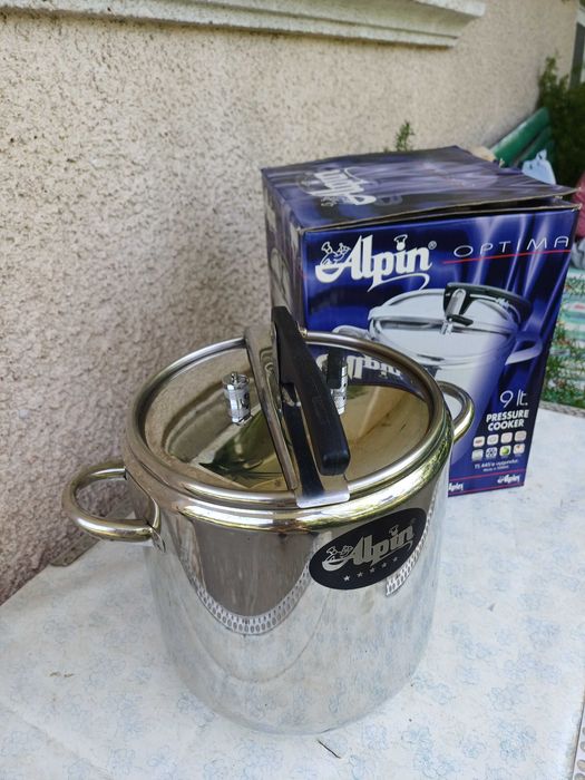 Нова тенджера под налягане Alpin Optima 9 l