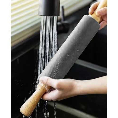 Силиконова подложка за тесто + точилка Ruhhy –  комплект 70x50 см