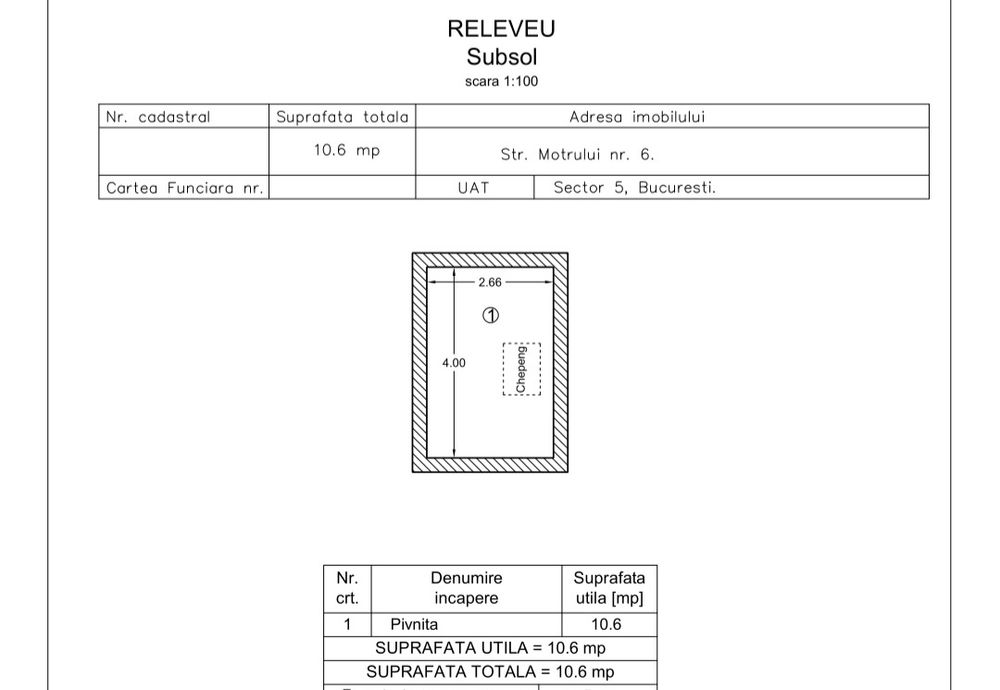 IMOBIL INVESTIȚIE – salon / clinica / cabinete