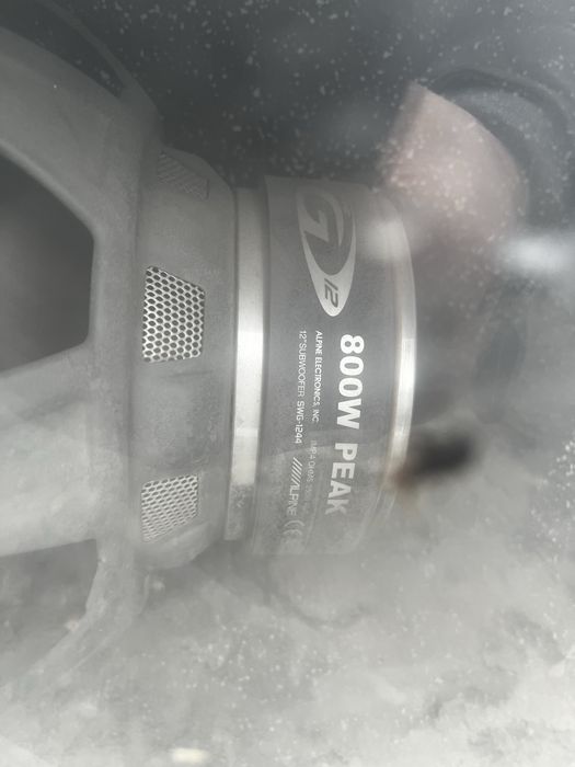 Сабвуфер Саб alpine