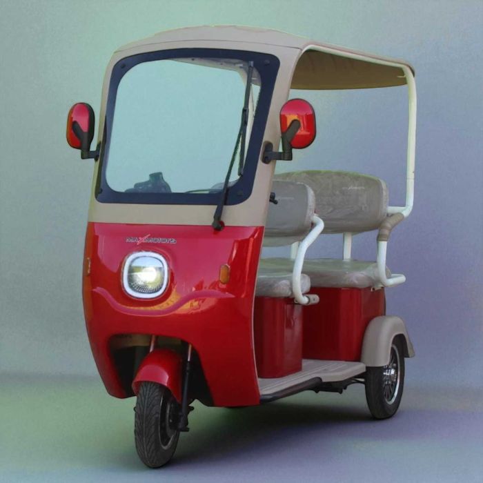 Триместна електрическа триколка RED GOLF 2000W/60V/25Ah