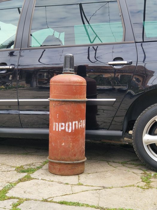 Butelie rusească bună dublă GPL gaz metan