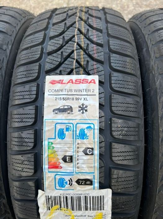 vând 4 anvelope 215/55/18 Lassa de iarnă noi