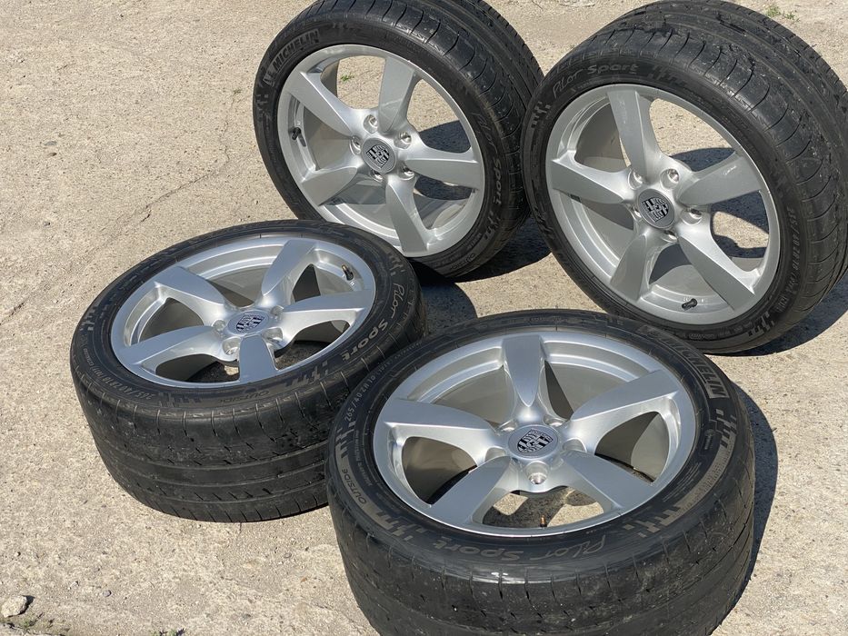 Оригинални 18" RONAL Porsche 987 Boxster Спорт Пакет 8j ET57 / 9j ET43