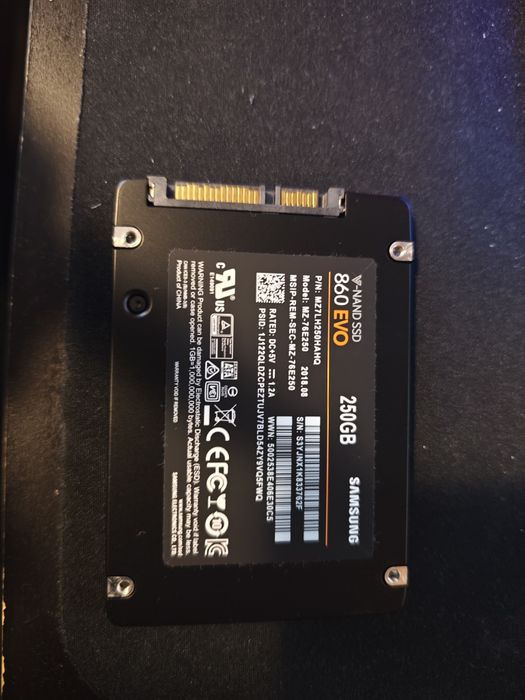 Samsung SSD 250gb SATA