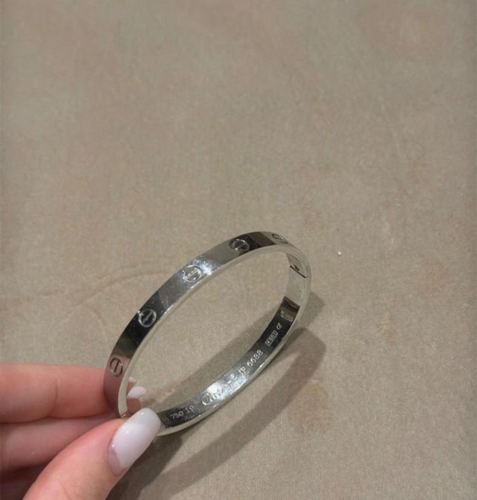 Bratara argint Cartier