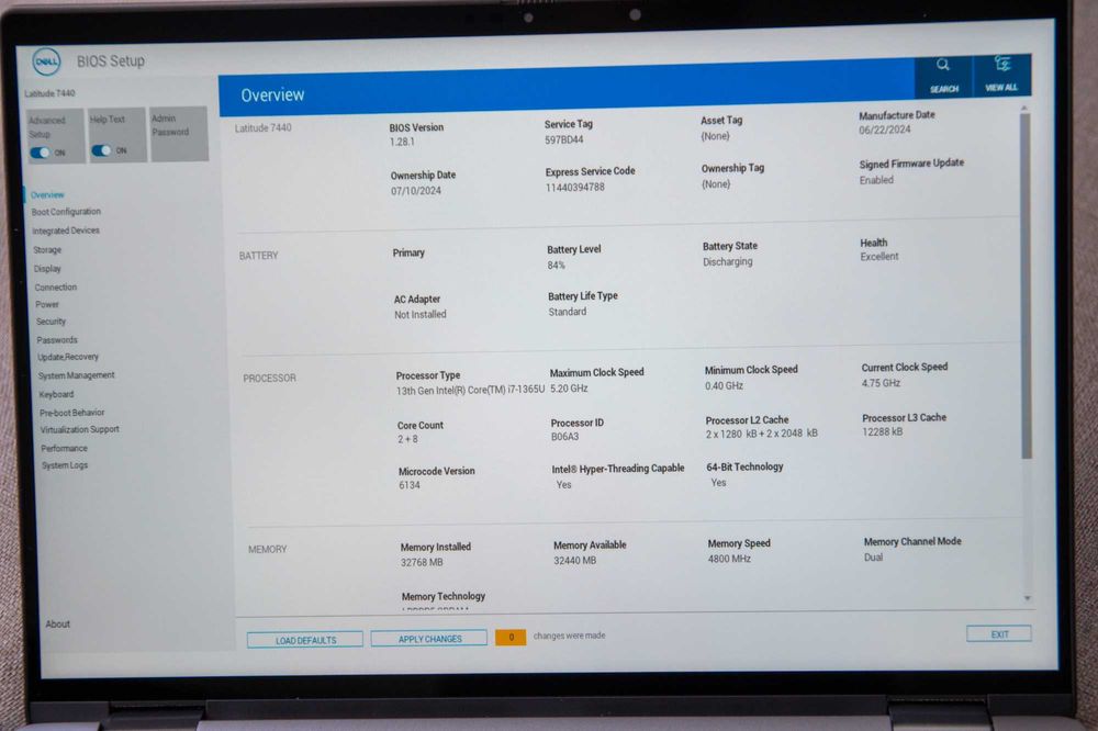 DELL Latitude 7440 2-in-1 / i7 1365U / 32GB / 1TB / WUXGA Touch