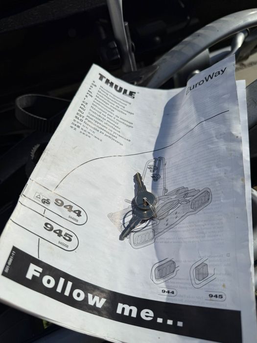 Suport auto biciclete Thule EuroWay 944