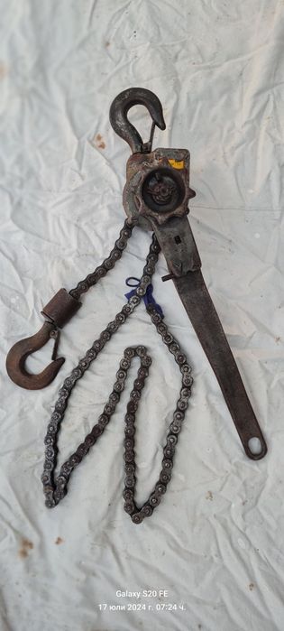 Верижна талия ръчна лебедка