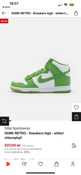 Nike dunk, Air force 1 Utility, Adidas Ozweego, ghete Zara