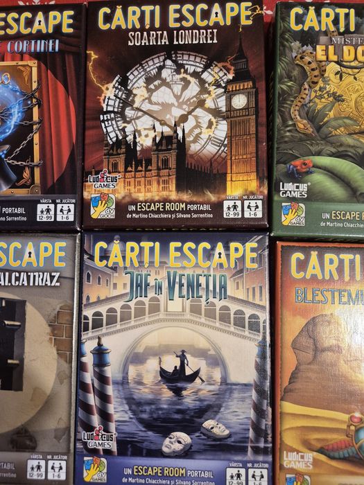 Carti escape- set 7 bucati