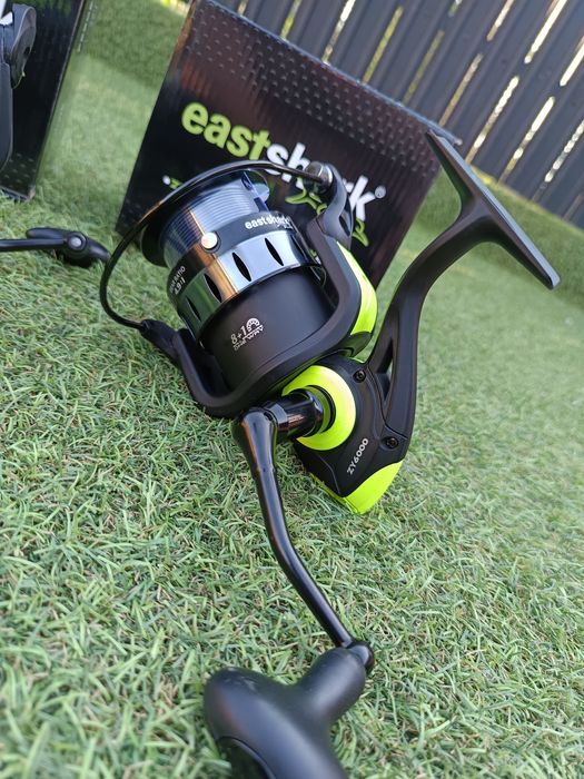 Set 2 mulinete Eastshark ZY 6000 8+1 rulmenți Giurgiu • OLX.ro