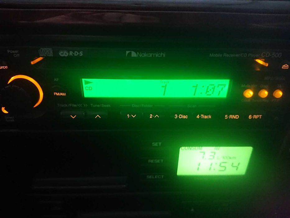 Nakamichi CD500 audiophile car audio cd плейър за кола