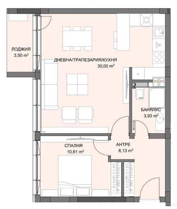 Продава се Двустаен апартамент в Пловдив, Христо Смирненски - 77 кв.м за 1503 €/кв.м - Снимка #6