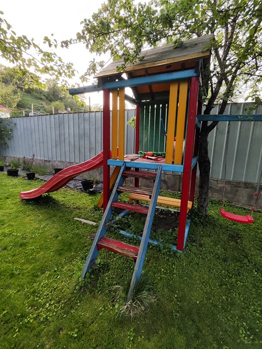 Продам горка качеля в сад! Б/У 50.000