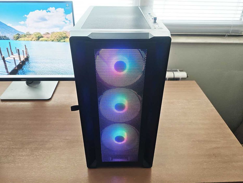 Геймърски компютър, Rtx 3060Ti, Ryzen 5500, 32gb Ram, 960Gb SSD