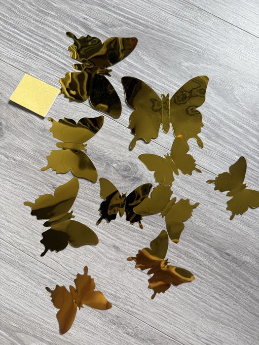 Fluturasi 3D , colorati , 3 seturi