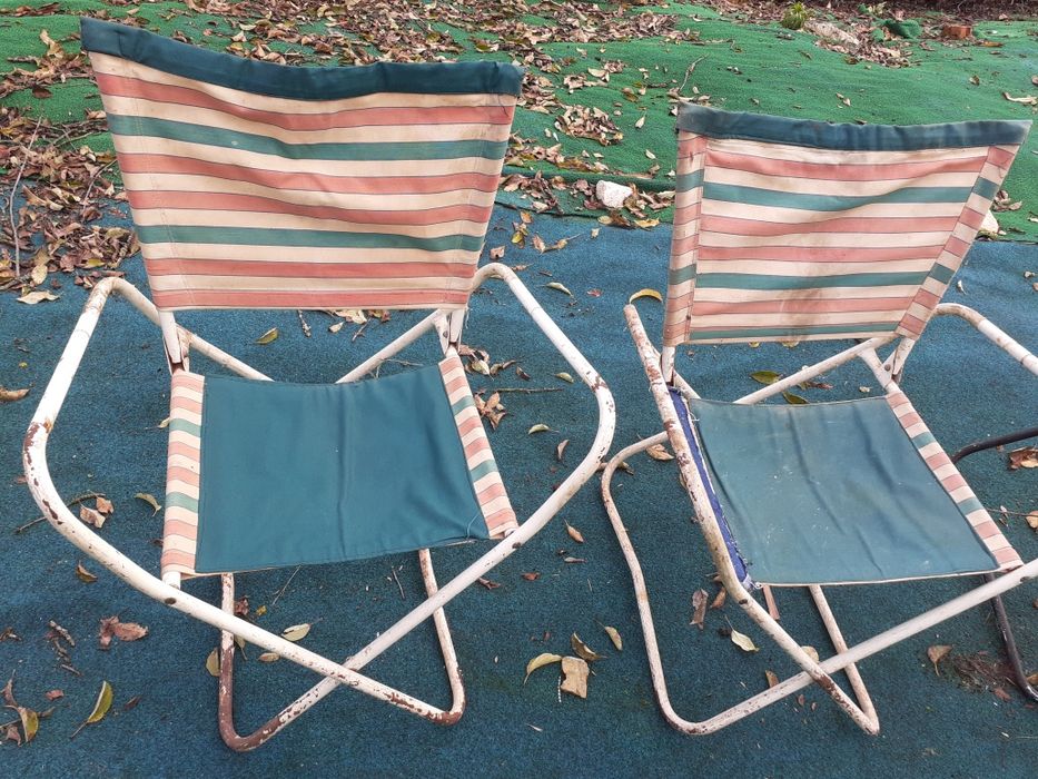 Стари сгъваеми столове,сгъваем стол,шезлонг