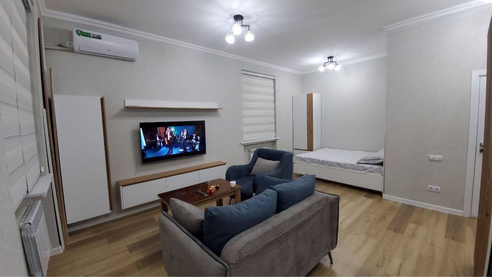 Сдам 1-комнатную студию 35 м² в новостройке Parisien