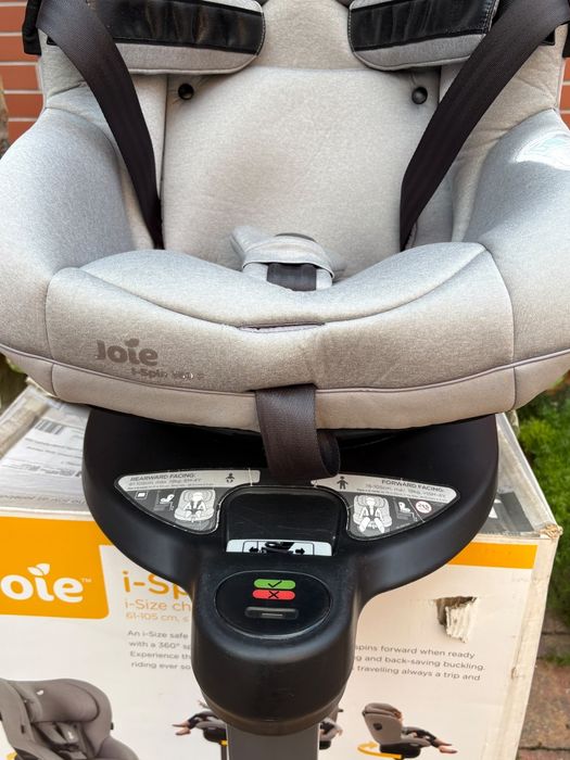 Scaun auto Joie i-Spin 360  E Grey Flannel
