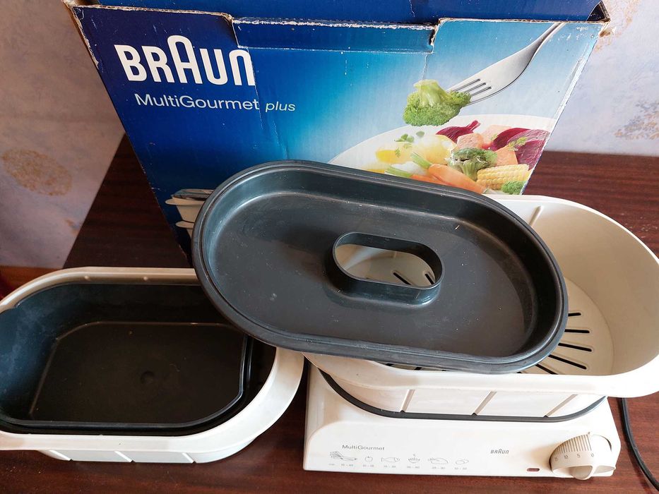 Мультиварка, пароварка двухъярусная Braun