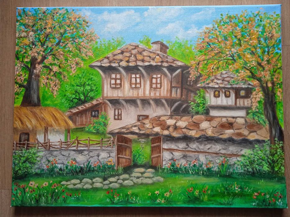 Картини с маслени бои, авторски , размер 20/30 И 20/24СМ.