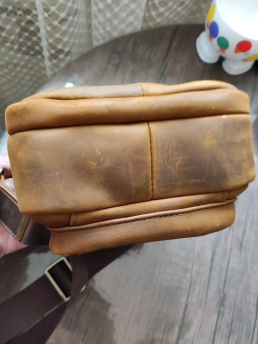 Сумка мужская, кожаная.