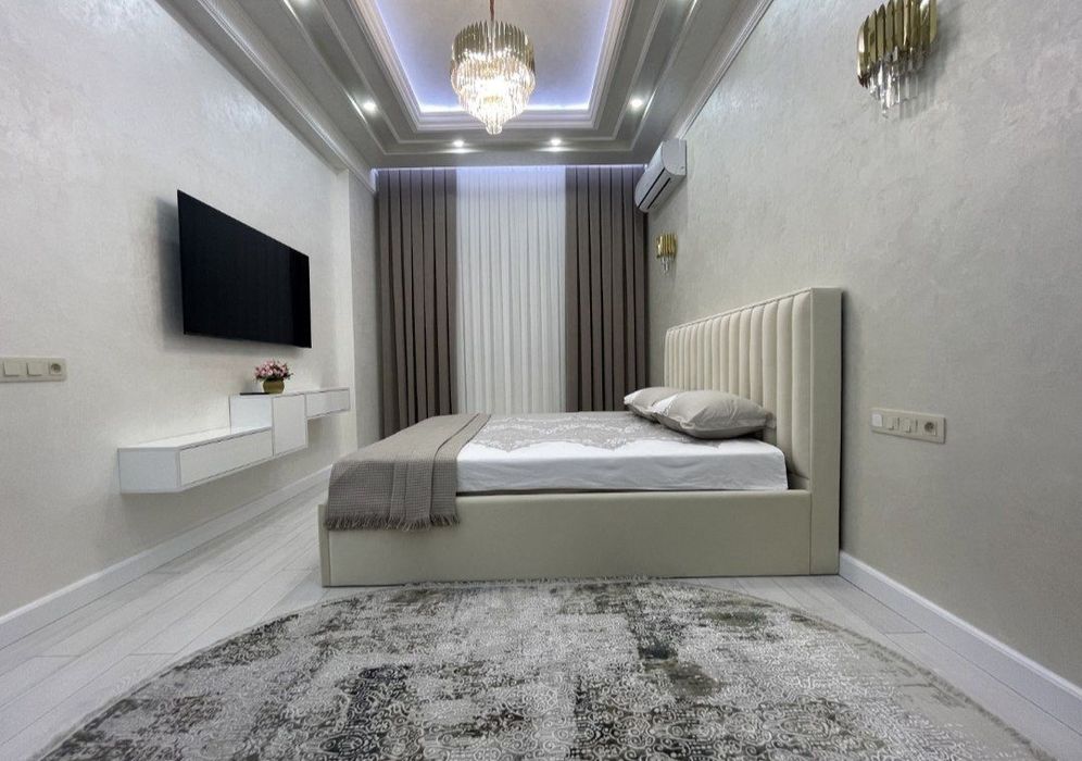 Готовые шторы из плотной портьерной ткани