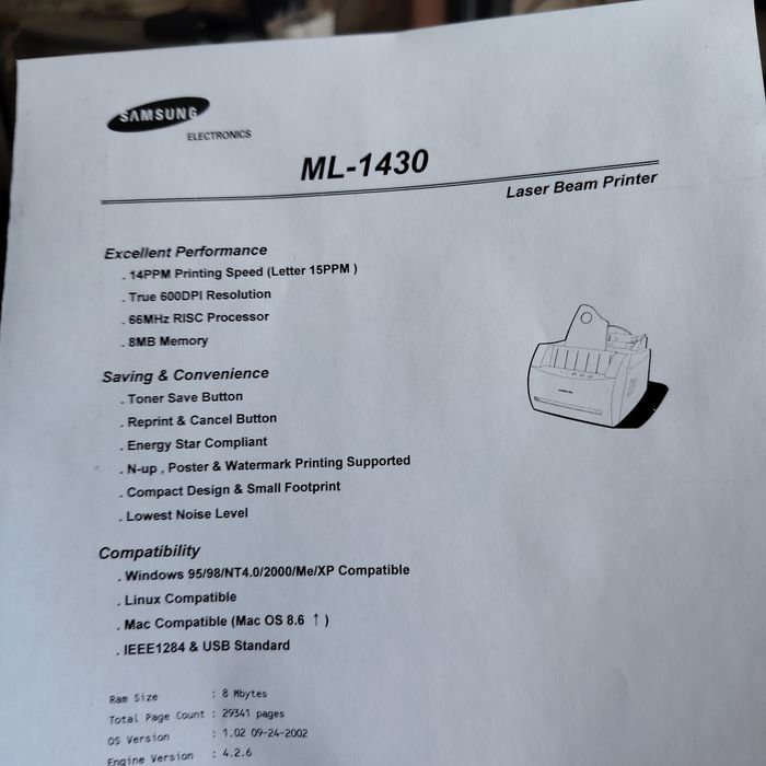 Принтер Samsung ML-1430