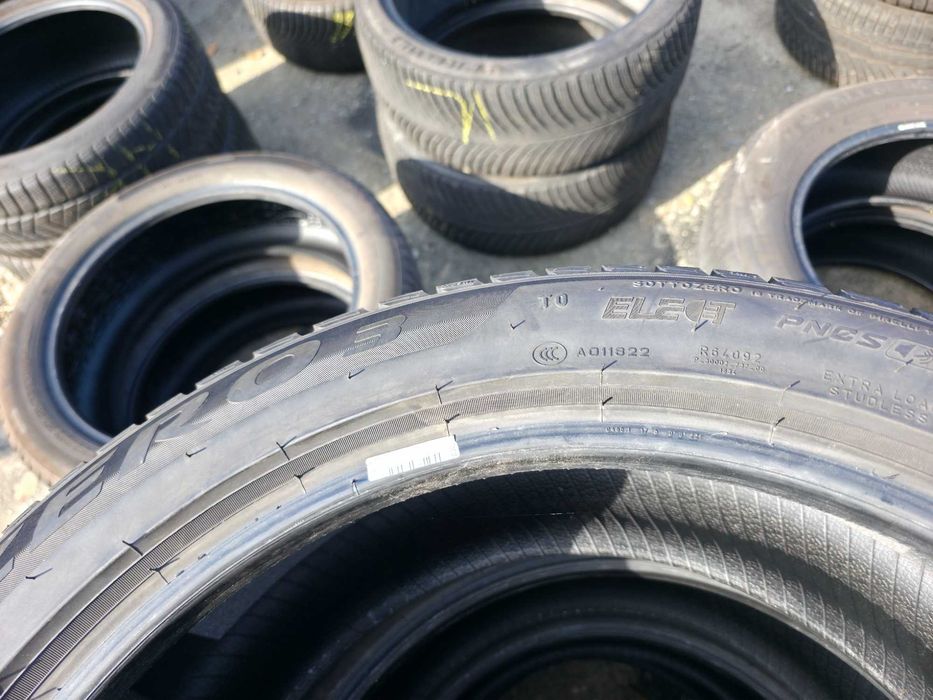 4 Anvelope de IARNA - 255/45/19 104W - PIRELLI Sottozero * T0 ELECT * OEM Tesla - Stare F BUNA - DOT 2023 !