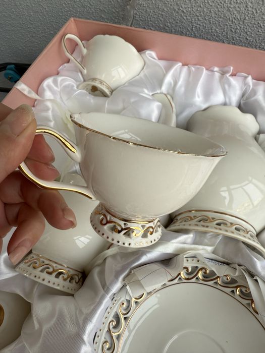 Чайный сервиз очень красивый