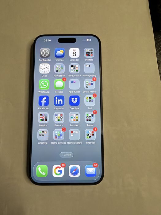 Vand Apple IPhone 15 Pro Max 256GB Black Titanium