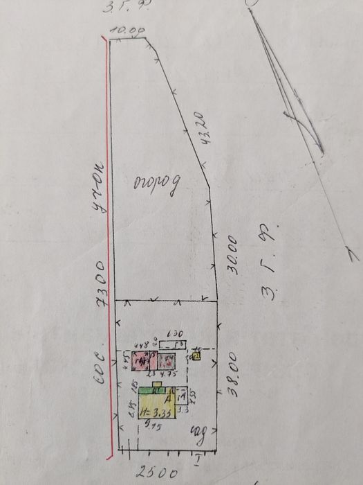 Участок ЛПХ 25 соток Орикти