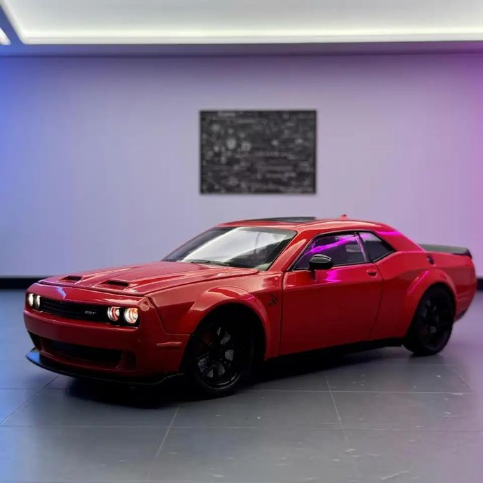 Dodge Challenger SRT Demon железная машинка металлическая - Доставка