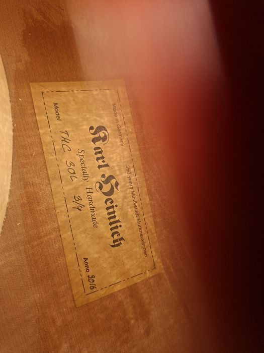 Виолончель немецкого производства