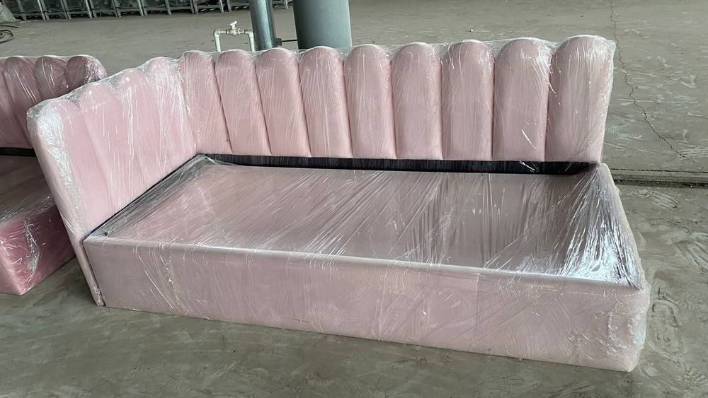 Детская мягкая кровать "Печеньки"