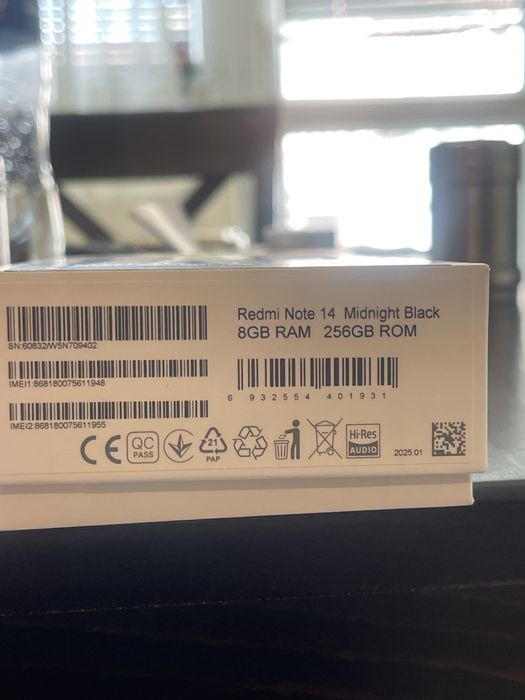Redmi Note 14 чисто нов