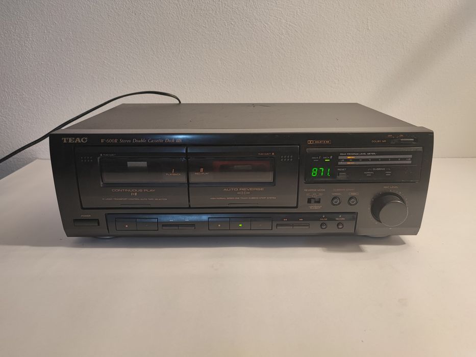 Deck Teac W 600R dublu auto reverse record