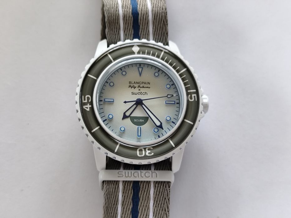 ceas BlancPain x Swach antarctic ocean
