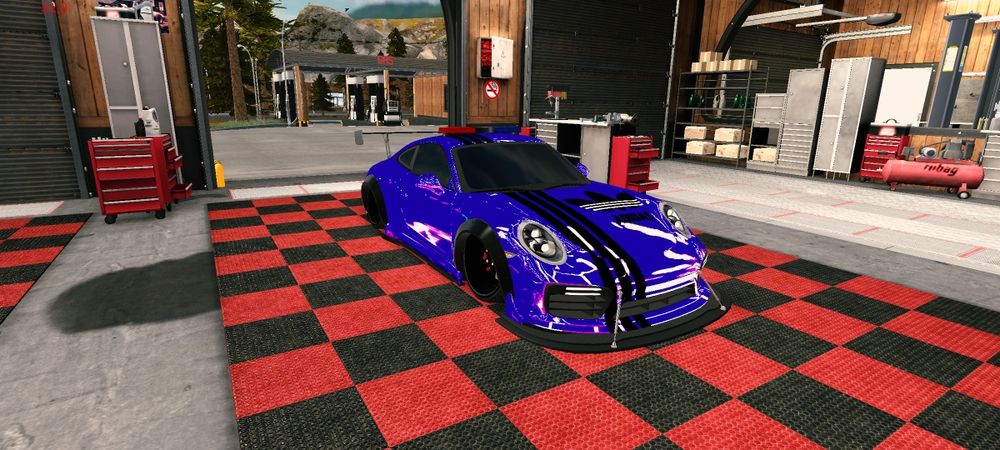 Кар паркинг машины винил хром