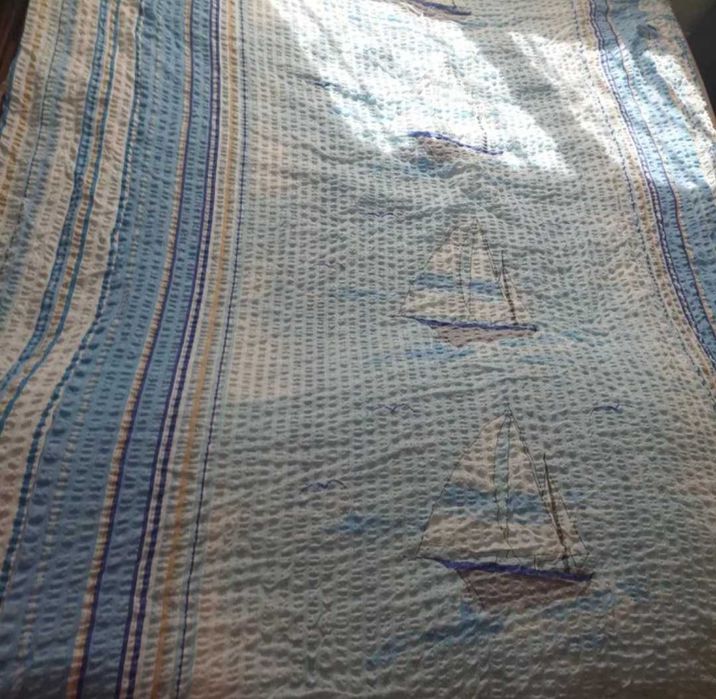 Set lenjerie pat dublu utilizat fără fețe pernă