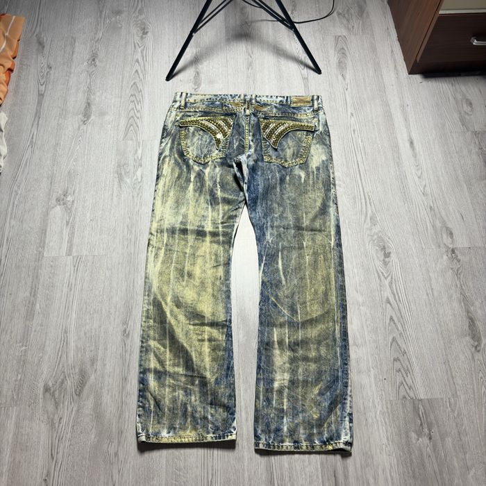 Vintage ROBIN acid wash jeans
