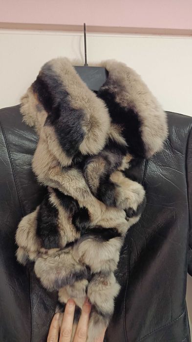 Невероятно дамско яке от естествен косъм