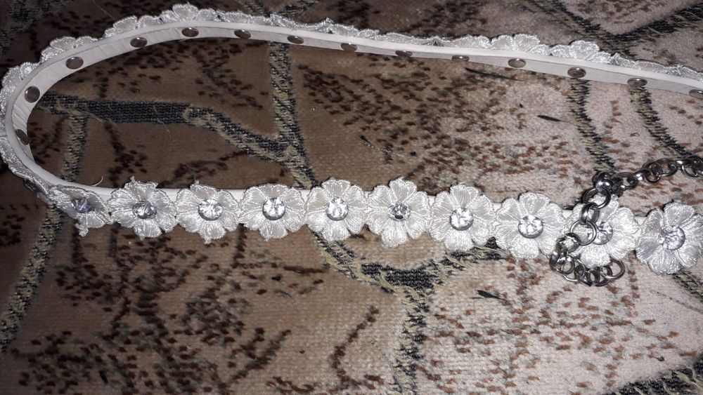 Ремень женский со стразами