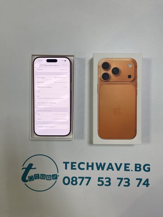 Apple iPhone 17 Pro 256GB Cosmic Orange 94%
