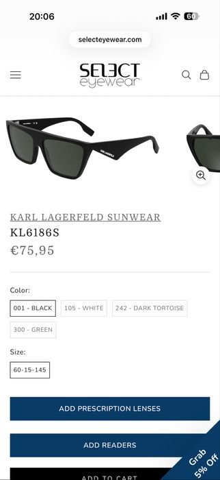 Karl Lagerfeld слънчеви очила KL6186s - НОВИ