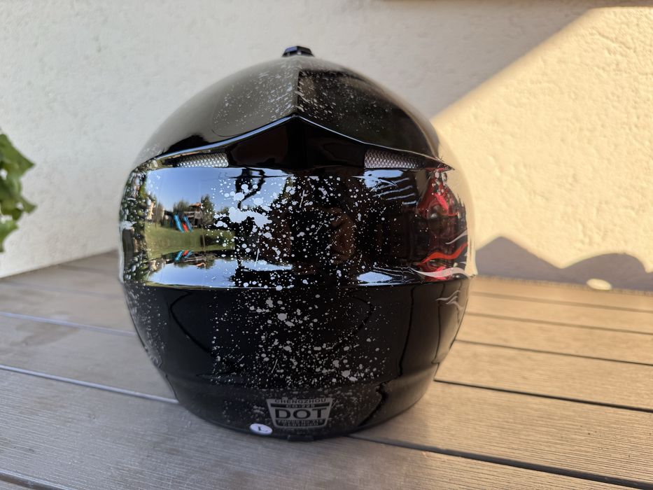 Casca moto trotineta cross downhill , marimea M sau L , NOU