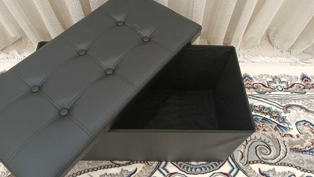 Квадратные пуфы, подставка для ног, сиденье, набивка из пеноматериала