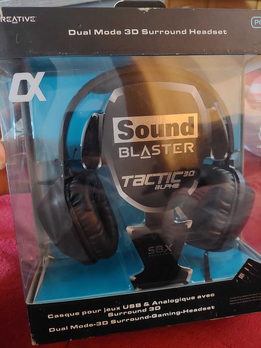 Слушалки Creative Sound Blaster Tactic Alpha 3D