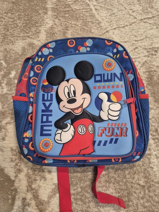 Ghiozdan gradinita Mickey Mouse/Spider-man